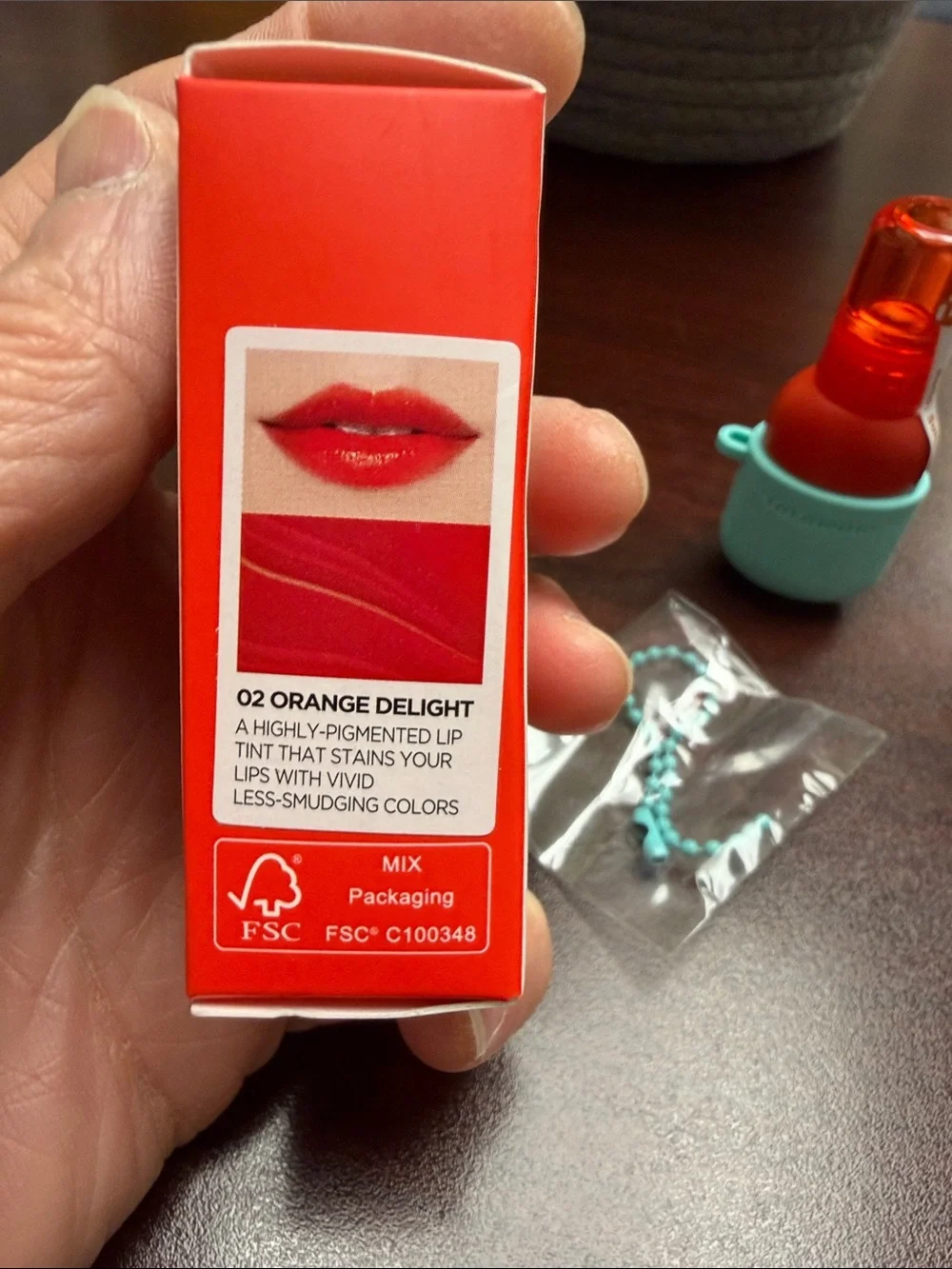 🍍5 for $30🍍 I’m Meme Orange Delight Color Key Ring Water Gel Tint